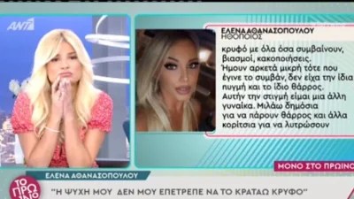 Έλενα Αθανασοπούλου: Οι αναρτήσεις που «φωτογράφιζαν» τον Κωστόπουλο και προμήνυαν την καταγγελία