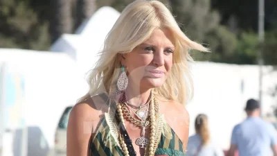 Με διαφορετικά μαλλιά και πιο μικρά χείλη - Φωτογραφία της Μαρίνας Πατούλη από όταν ήταν δασκάλα