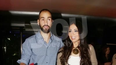 Στιγμές ευτυχίας για την Ολυμπία Χοψονίδου και τον Βασίλη Σπανούλη