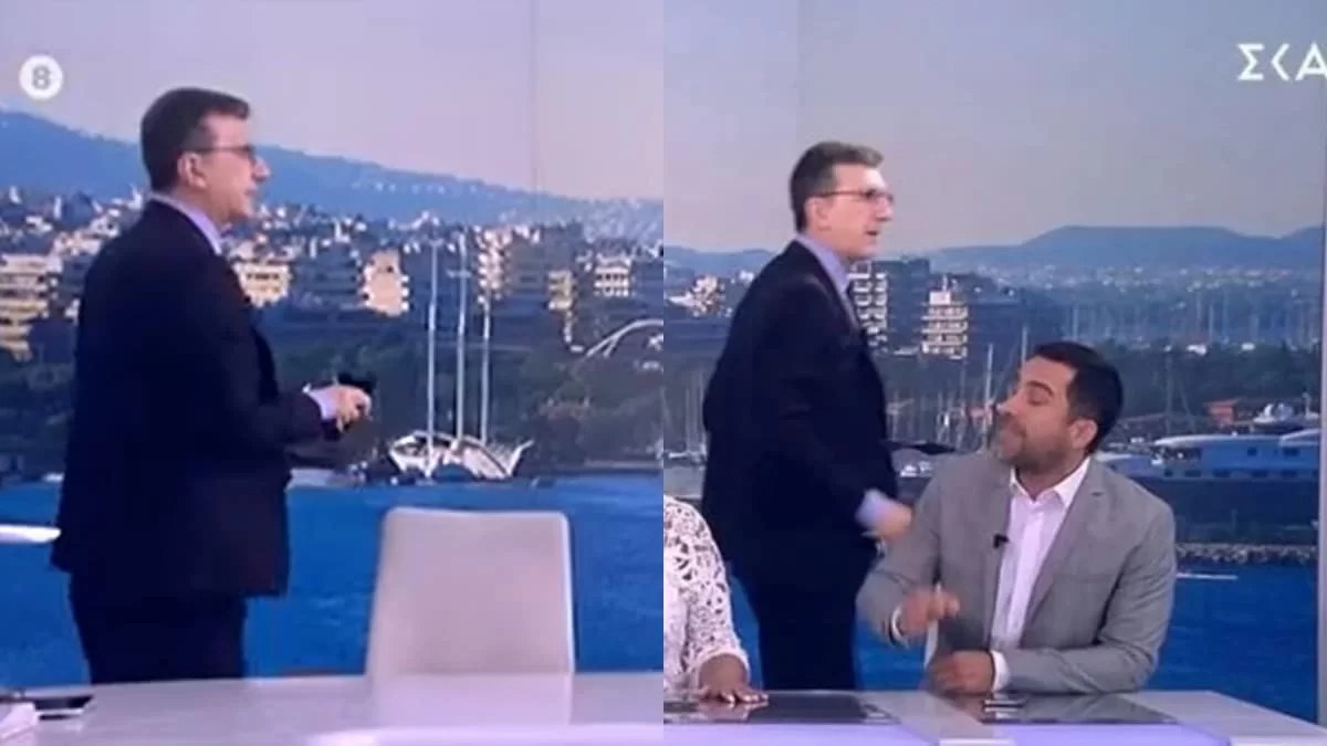 «Δεν μας παρατάς πρωί πρωί» - Έξαλλος ο Άρης Πορτοσάλτε στον αέρα του ΣΚΑΙ! Αποχώρησε από το πλατό