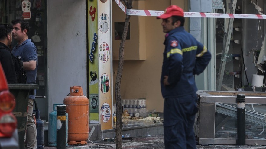 Έκρηξη στην Ελευσίνα