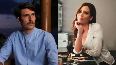 Όλο λευκό και μοντέρνο - Το σπίτι που μένουν μαζί Γεροντιδάκης και Κωνσταντοπούλου