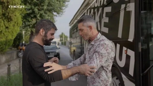Άσπρισε σαν το πανί αλλά τα κατάφερε - Το επικό challenge του Μανώλη Κλωνάρη στο Night Out