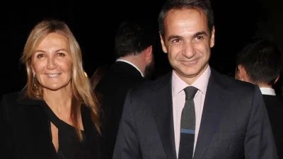 Στιγμές χαράς στο σπίτι του Κυριάκου Μητσοτάκη και της Μαρέβας Γκραμπόφσκι