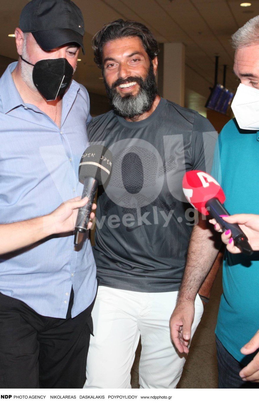 Σπύρος Μαρτίκας άφιξη Ελλάδα