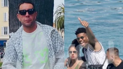 Στιγμές συγκίνησης για το Γιώργο Μαζωνάκη και την οικογένεια Αντετοκούνμπο - Μαζί στην ειδική προβολή της ταινίας RISE