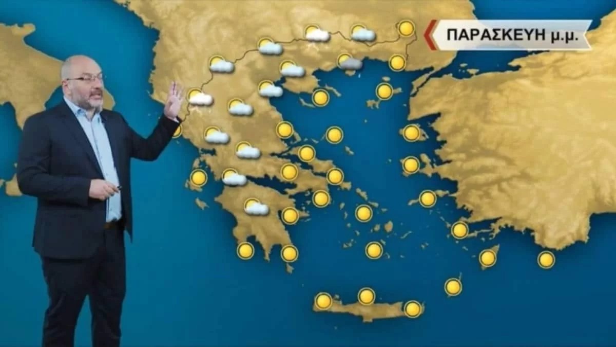 Βροχές αλλά ζέστη το Σαββατοκύριακο - Ο Σάκης Αρναούτογλου προειδοποιεί για τον καιρό