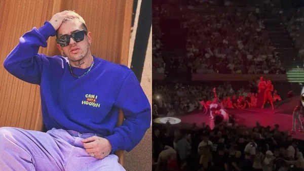 Mad VMA: Βίντεο ντοκουμέντο - Η στιγμή που ο Τάσος Ξιαρχό παίρνει την Τάμτα πάνω από τη σκηνή