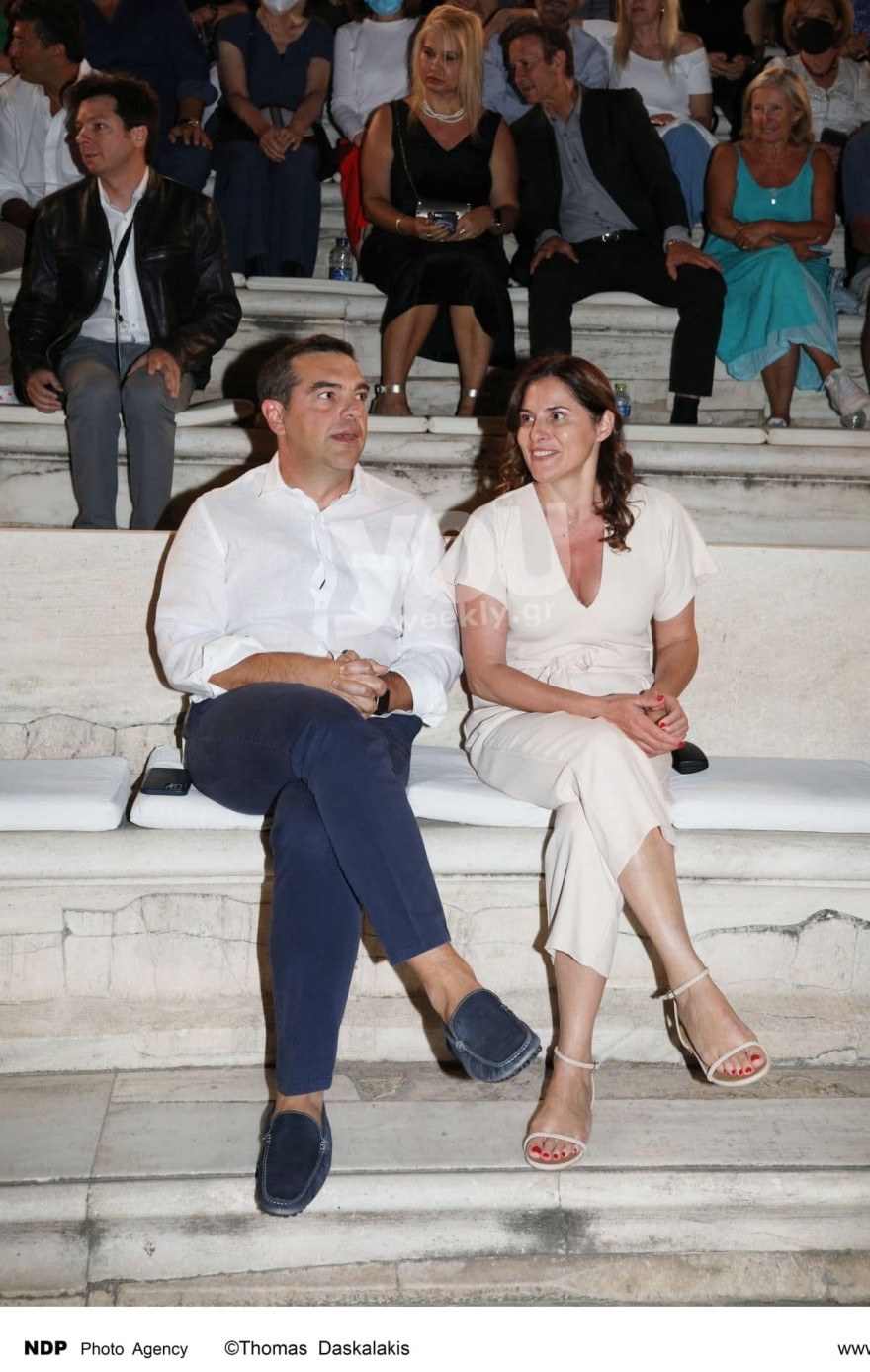 Αλέξης Τσίπρας και Περιστέρα Μπαζιάνα