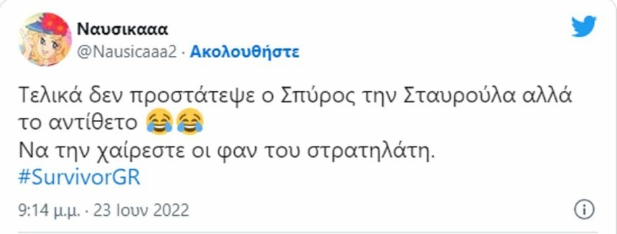 Twitter κατα του Μαρτικα