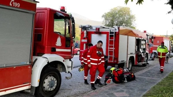 Φωτιά σε ελικόπτερο στο Ελευθέριος Βενιζέλος