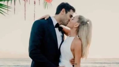 Σε θέρετρο στον Ινδικό Ωκεανό - Οι πρώτες φωτογραφίες από τον μήνα του μέλιτος της Κόνι Μεταξά και του Μάριου Καπότση