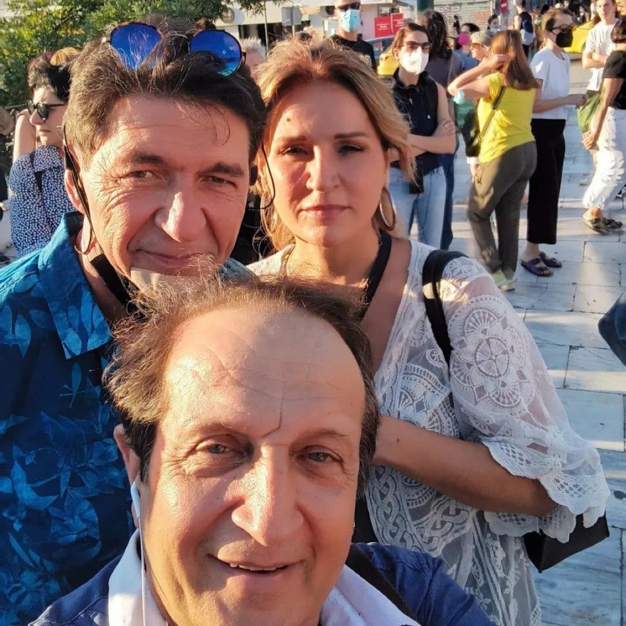 Μπιμπίλας , Σκιαδαρέσης και Μπέσυ Μαλφα στη συγκέντρωση κατά του Λιγνάδη