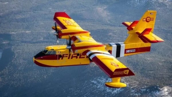 Η Ελλάδα συνδράμει τη Γαλλία στο μέτωπο των πυρκαγιών με δύο Canadair CL415