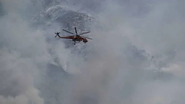 Φωτιά τώρα στον Ασπρόπυργο