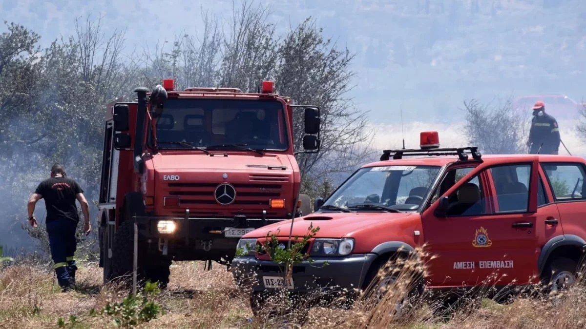 Φωτιά τώρα στο Ρέθυμνο