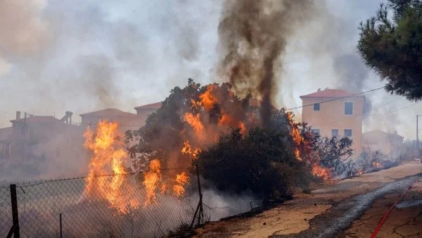 Χωρίς ενεργά μέτωπα η φωτιά στη Λέσβο - Εικόνες φρίκης με τους κατοίκους του νησιού να τρέχουν να σωθούν