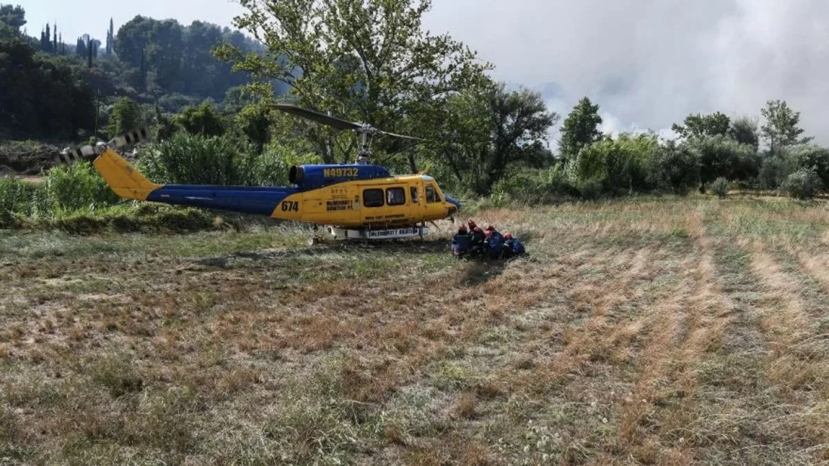 Kίνδυνος φωτιάς σε 7 περιοχές την Δευτέρα 1/8 - Η Πολιτική Προστασία χτυπάει καμπανάκια