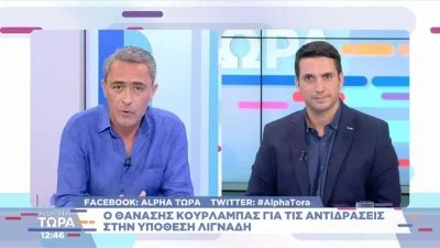 «Προσπαθώ να καταλάβω κι εγώ...» - ''Καταπέλτης'' ο Θανάσης Κουρλαμπάς για την αποφυλάκιση του Λιγνάδη