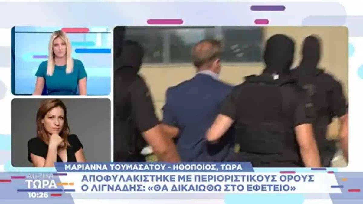 «Ένας άνθρωπος που έχει πράξει βιασμούς πάει να πιει καφέ» - Οργισμένη η Τουμασάτου με την αποφυλάκιση του Λιγνάδη