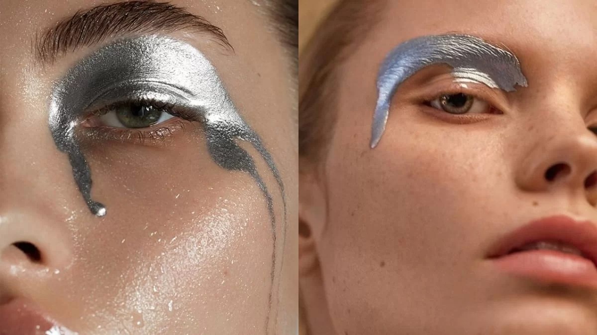 Μetallic eye look - Τόλμησε τη νέα τάση στο μακιγιάζ