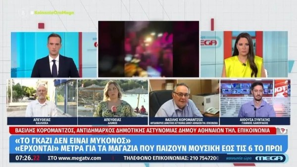 «Το Γκάζι δεν είναι Μύκονος» - Ο Κώστας Μπακογιάννης προαναγγέλλει νέα μέτρα
