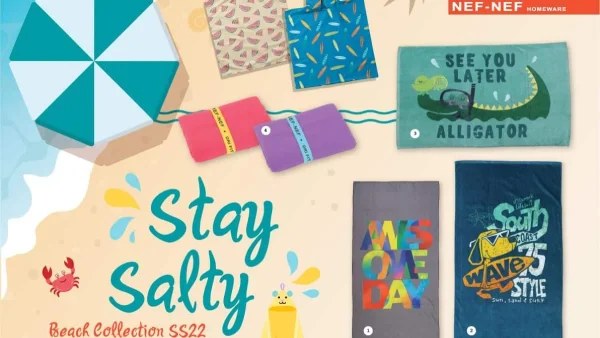 Η νέα συλλογή Beach της NEF-NEF Homeware είναι φέτος πιο πλούσια από ποτέ