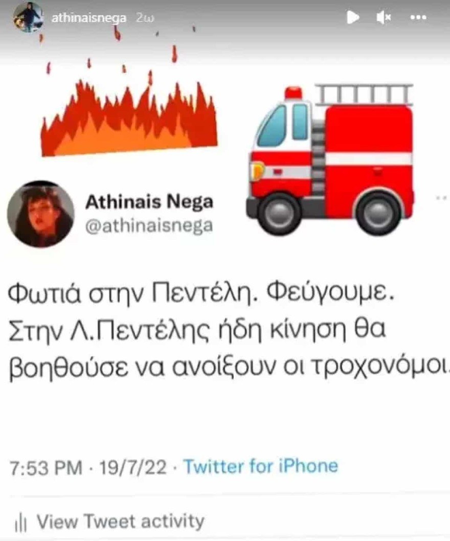 Ανάρτηση Αθηναϊς Νέγκα