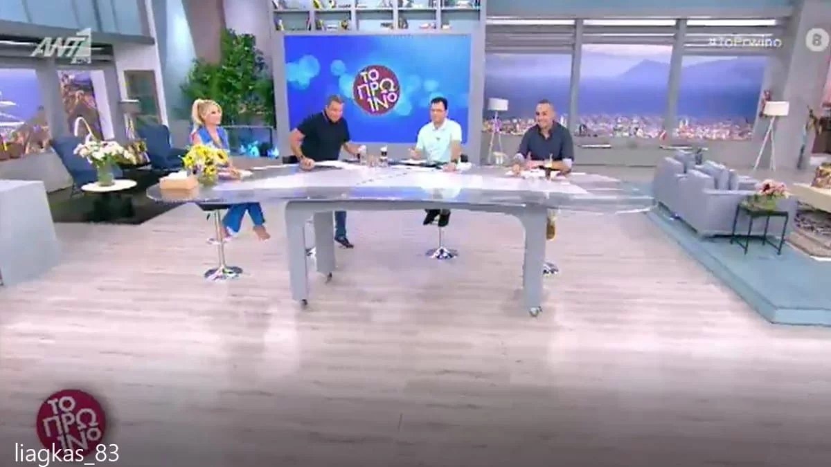 Επέστρεψε στο Πρωινό ο Γιώργος Λιάγκας μετά την περιπέτεια με την υγεία του