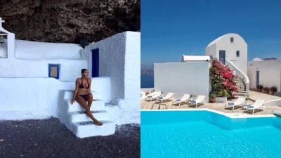 Φωτογραφίες από το Apanemo Hotel & Suites στην Σαντορίνη - Η αδυναμία της Σταματίνας Τσιμτσιλή τα καλοκαίρια