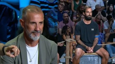 Survivor 5 - ημιτελικός: Η απρεπής κίνηση του Τάκη στον Άρη μπροστά στα μάτια όλων - Βίντεο ντοκουμέντο