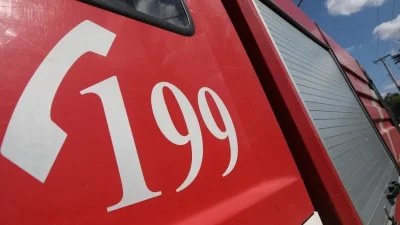 Φωτιά στη Θεσσαλονίκη κοντά στα διόδια