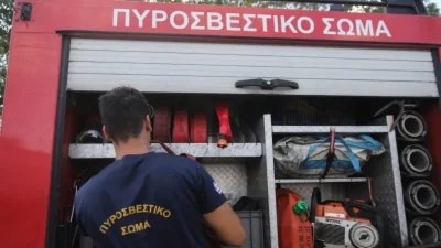 Φωτιά σε σπίτι στον Ωρωπό