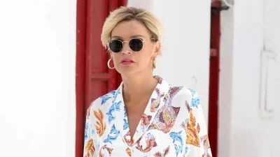 3.309 ευρώ κοστίζουν μόνο η Gucci τσάντα και τα σανδάλια της Σάσας Σταμάτη στη Μύκονο - Το υπέρκομψο set με το οποίο εμφανίστηκε
