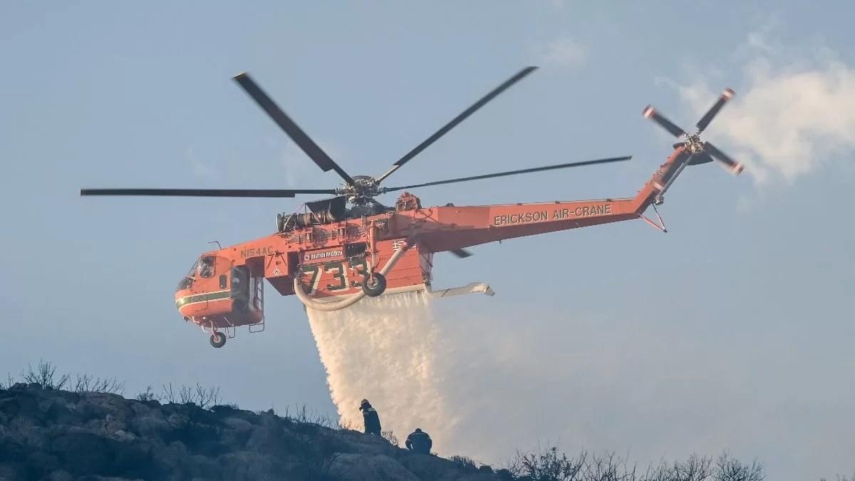 Μεγάλη φωτιά στην Μεσσήνη