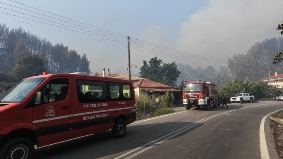Μεγάλη πυρκαγιά στον Μύτικα Άρτας