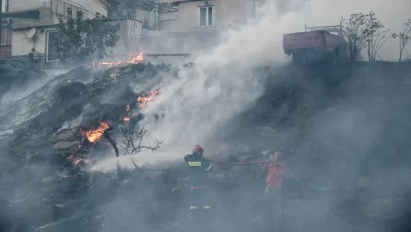Φωτιά στην Εύβοια