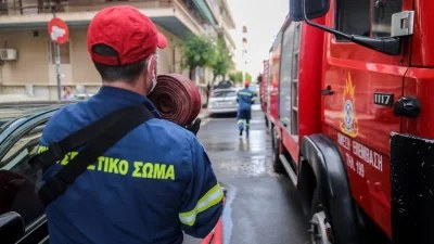 ''Τυλίχτηκε'' στις φλόγες πολυκατοικία στην Ξάνθη