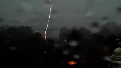 Σοκ στην Αμερική: 4 Άνθρωποι δίνουν μάχη για τη ζωή μετά από πτώση κεραυνού στο Λευκό Οίκο