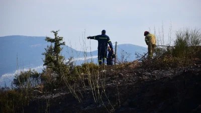 Πολιτική Προστασία: Πολύ υψηλός κίνδυνος για πυρκαγιά σε τρεις περιφέρειες σήμερα 1/8