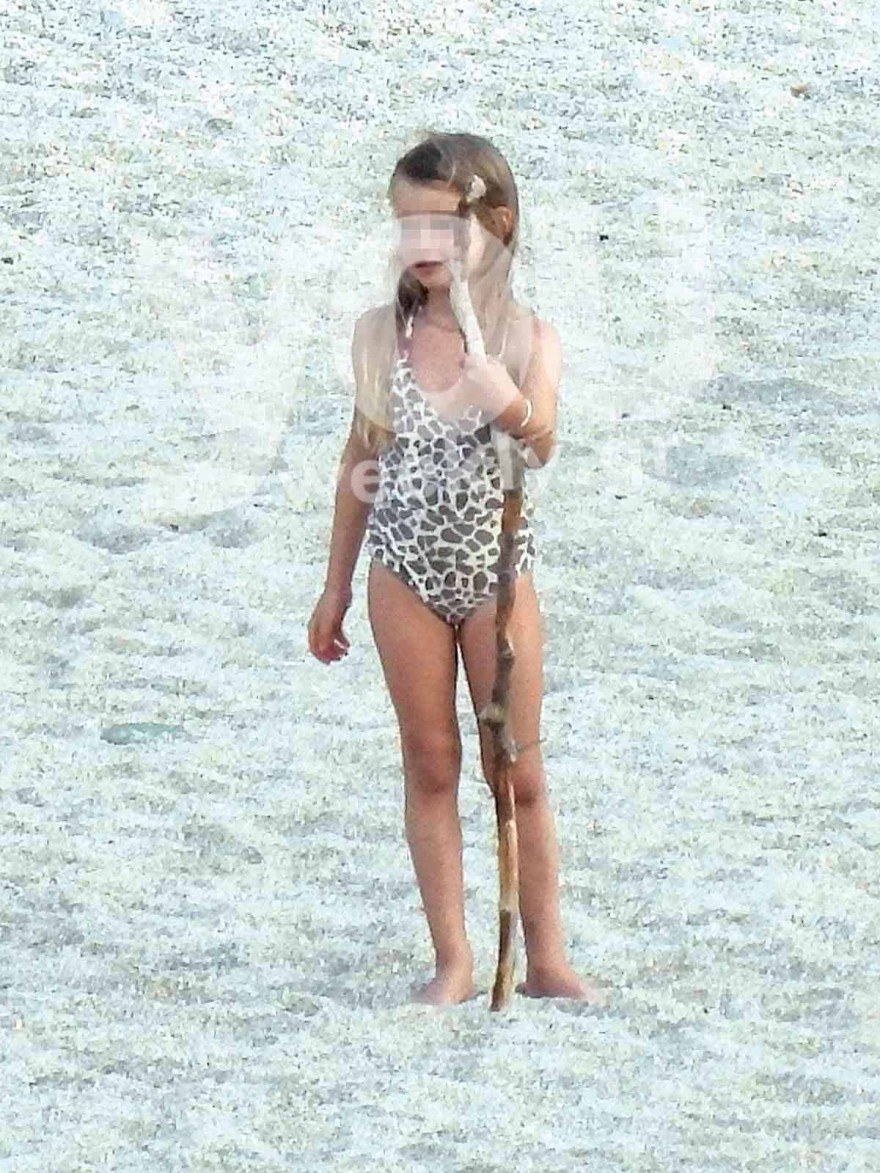 Μαρίνα Παντζοπούλου Άνδρος λεοπάρ μαγιό