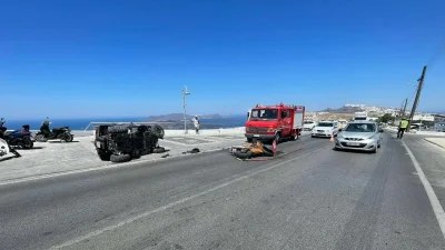 Τραγικό δυστύχημα στη Σαντορίνη - Νεκρός 34χρονος άνδρας για μια φωτογραφία