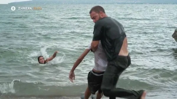 Άγρια Γη: Σωτήρας στα μάτια της Ελπίδας και του Κωστή ο Άρης - Τους έσωσε από έναν  βέβαιο θάνατο