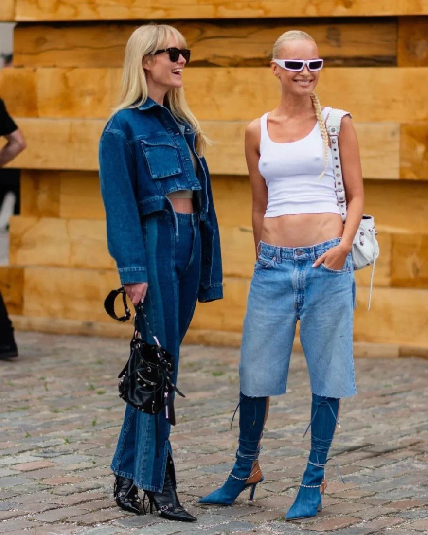 Denim on denim