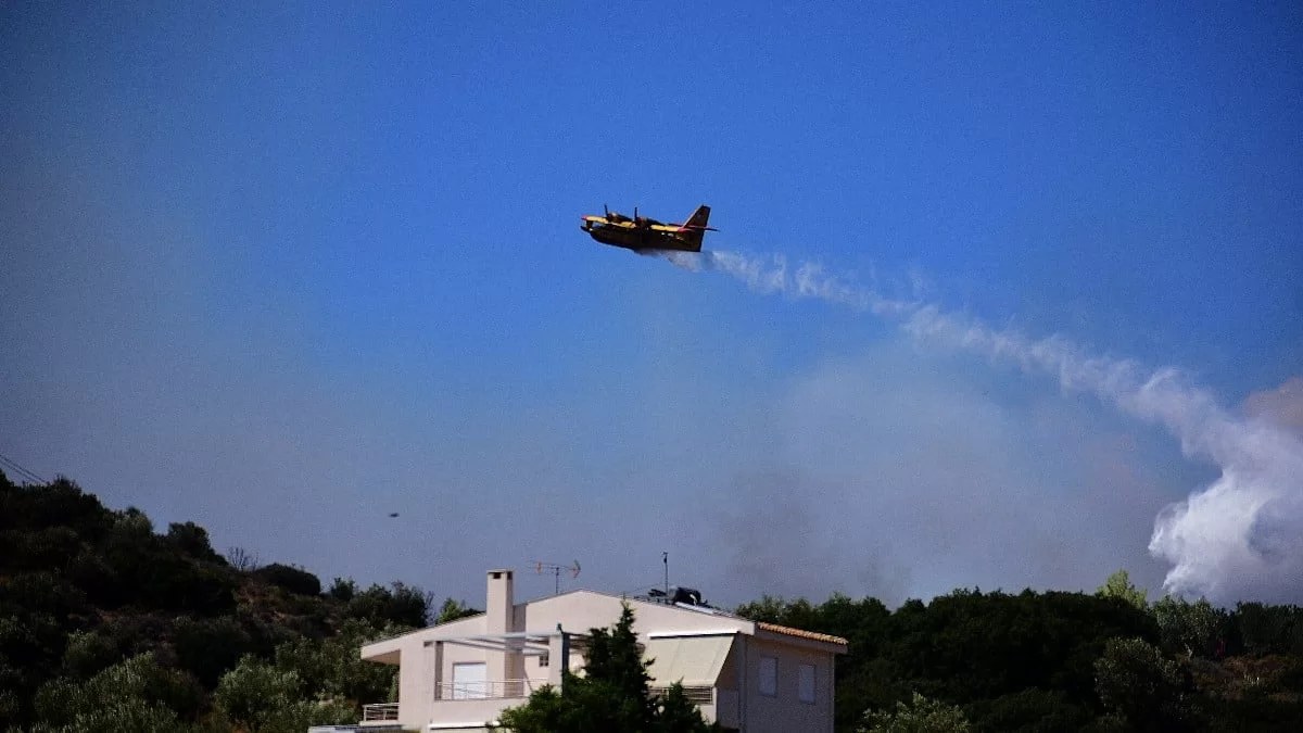 Φωτιά στον Κάλαμο Κυθήρων