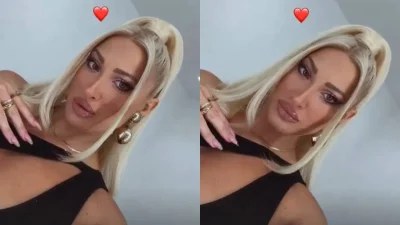 5,5 μηνών έγκυος με μίνι μαύρο φόρεμα γεμάτο αισθησιακά ανοίγματα - Η εμφάνιση της Τούνη στα γενέθλια της Πάσσαρη