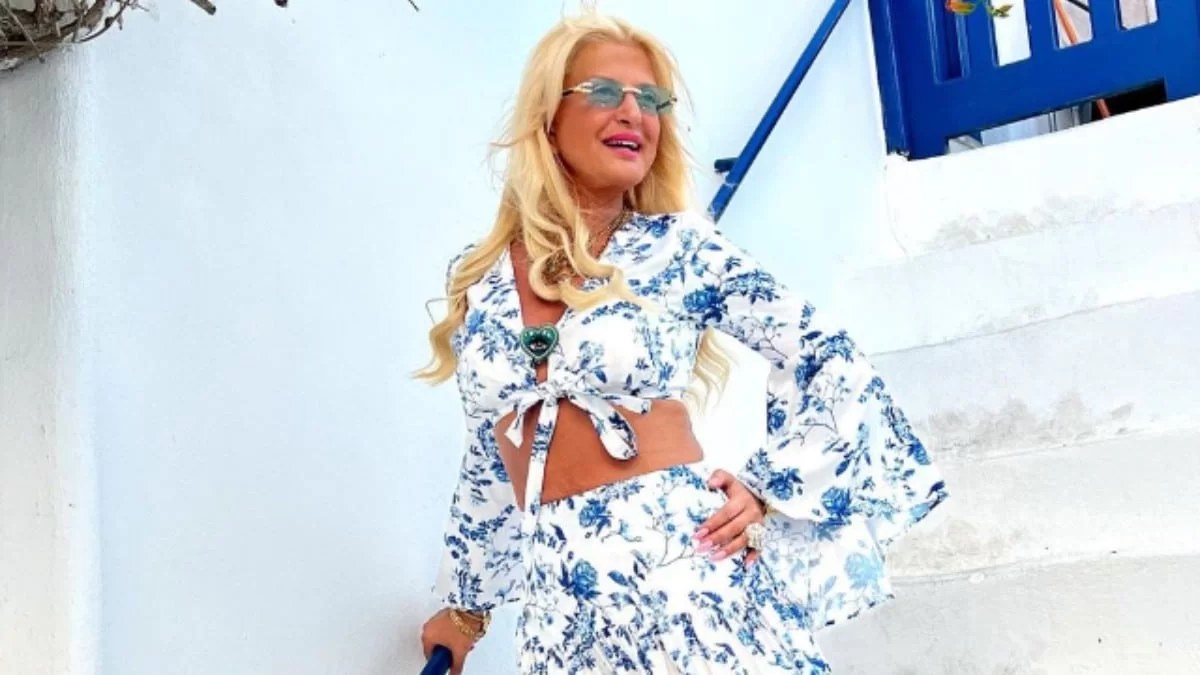 Τελείως διαφορετικό το πρόσωπο της Μαρίνας Πατούλη - Σπάνια φωτογραφία πριν τις αισθητικές παρεμβάσεις