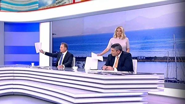 Άγριος καβγάς στο "Σήμερα" του ΣΚΑΙ: «Είσαι αγενέστατος» - Έκλεισαν τα μικρόφωνα στους καλεσμένους τους