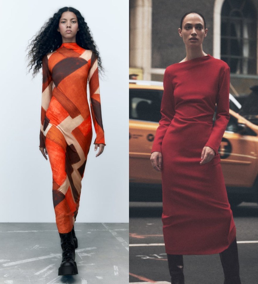 Zara φόρεμα
