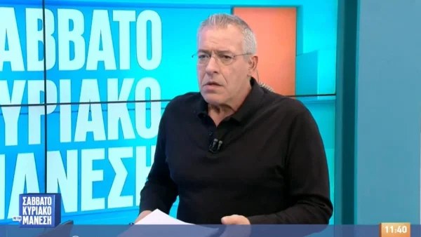 «Συνεχίζουμε έτσι και ας πάμε και στο 0» - "Χείμαρρος" ο Νίκος Μάνεσης στην εκπομπή του για τα νούμερα τηλεθέασης